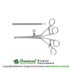 Lane Intestinal Clamp Curved Stainless Steel, 30 cm - 11 3/4" 